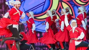 Ансамбль народного танца Адыгеи «НАЛЬМЭС» на "Славянском базаре" в Витебске