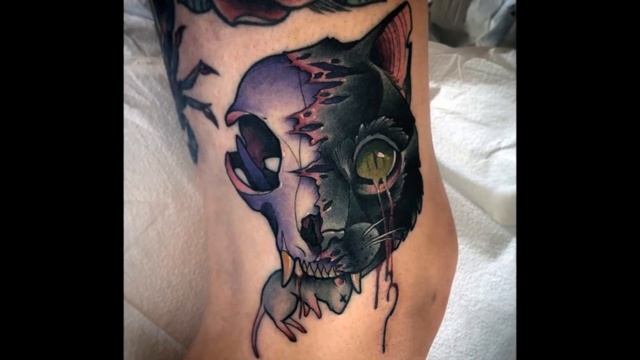 70 Cat Tattoos For Men смотреть онлайн