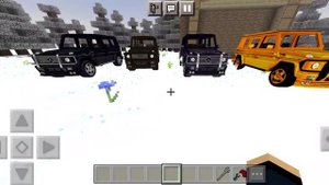обзор мода на Гелендваген в minecraft PE 1.17.40 1 часть пака.