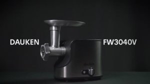 Видеоинструкция: Мясорубка электрическая DAUKEN FW3040V