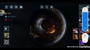 заморозил луну в игре разрушения планет