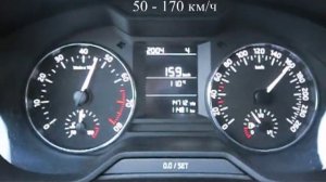 Динамика Шкода Октавия 1.2