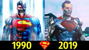 Киборг Супермен - Эволюция (1990 - 2019) ! Все Появления Хэнка Хеншоу !