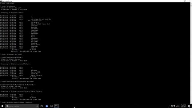 How to open files/folders in Command Prompt смотреть онлайн