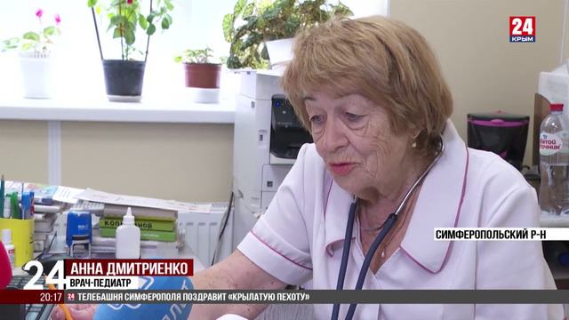 Две больницы в Симферопольском районе открыли после капитального ремонта