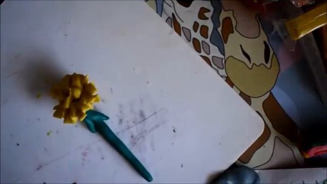 Одуванчик - Творческое занятие проводит А. Кошмина (группа "Обучение в игре"). Детская библиотека