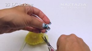 HOW to CROCHET ROSE with RINGS - Flor Flores Rosa Rosas by Naztazia