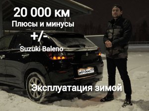 Suzuki Baleno 2023/Мой отзыв после пробега 20000км/Плюсы и Минусы/Эксплуатация зимой