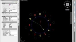 Small test Animation Clock with Lisp Autocad