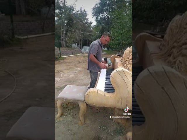 Пианино  из  бетона  мастер Тушин Игорь #сказочнаямастерскаяколесникова