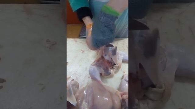 Курица разделка. смотреть онлайн