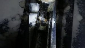 Ставим расширители лыж на снегоход рыбинку