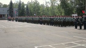 Присяга 26.07.2014г. в/ч 75384 Зюзино