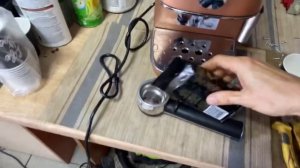 Delonghi eci341 Distinta не делает кофе. Ремонт просто.