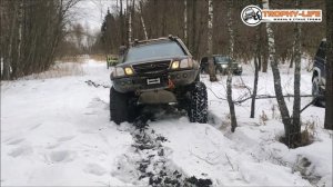 Рузские Срезочки - ЛОМАЕМ ЛЁД - внедорожники на бездорожье 4х4 покатушка Трофи-лайф 2023