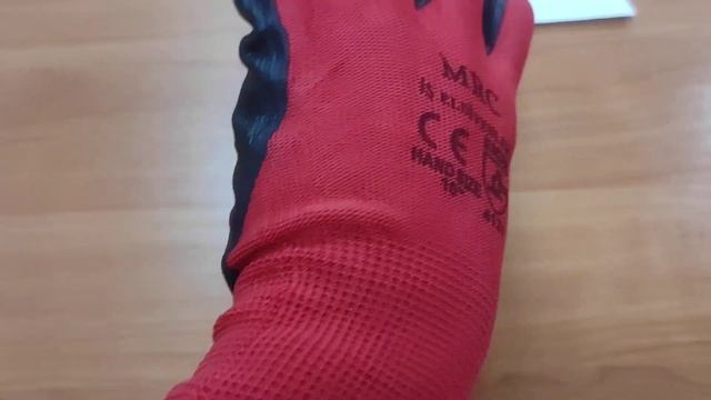 Перчатки рабочие нейлоновые с нитриловым обливом смотреть онлайн