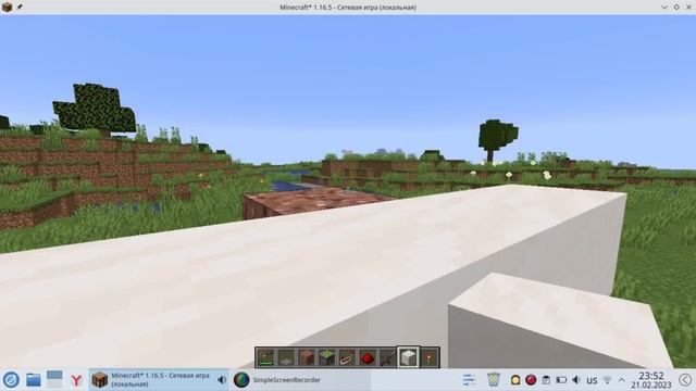 Minecraft механизмы: Автоматически открывающаяся дверь