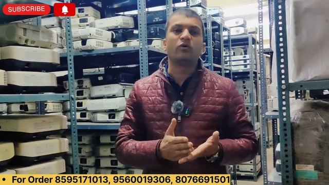 सबसे सस्ता Branded Refurbish Projectors| Cheapest Projectors Market In Delhi| WHOLESALER Projectors