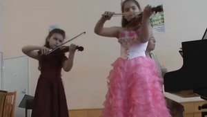 Ия и Маша дуэт скрипка 29 05 11