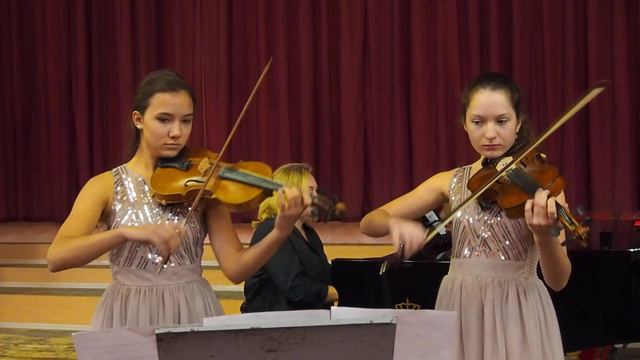 Дж.Торелли Концерт для двух скрипок III часть смотреть онлайн