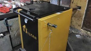 Мини-обзор твердотопливного шахтного котла Voltar