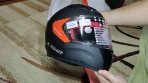 Шлем LS2 FF353 RAPID SINGLE MONO Matt Black распаковка