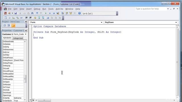 Microsoft Access VBA for Non Programmers-Learn VBA Now : Create Your First VBA Subroutine! смотреть онлайн