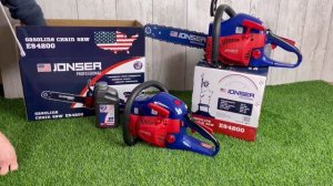 Обзор!!! Бензопила Jonser ES-4200. Бензиновая пила JONSER (3900W)