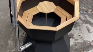 Банный чан AltWood из стали | Чан для бани на дровах