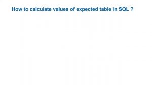 Bivariate Analysis_The Chi-Square Test in SQL Server