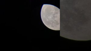 Moon through Celestron inspire 100az telescope 2