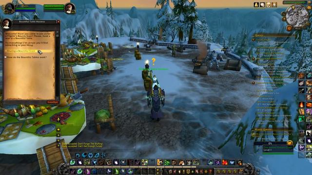 WOW Legion Thanksgiving Event + Holiday Items смотреть онлайн