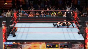 WWE 2k20 Brock Lesnar vs Roman Reigns vs Kevin Owens vs Braun Strowman 6 Men Battle Royale