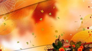 Осенний футаж.