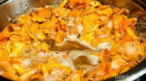 Лисички в казане