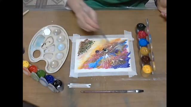 Мастер – класс  «Космические фантазии»