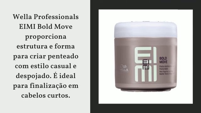 Wella Professional Eimi Bold Move - Pomada Modeladora 150ml