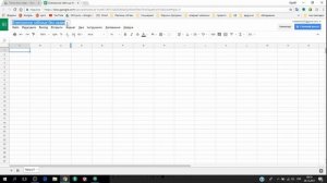 Создать  гугл таблицу(Google Sheets)