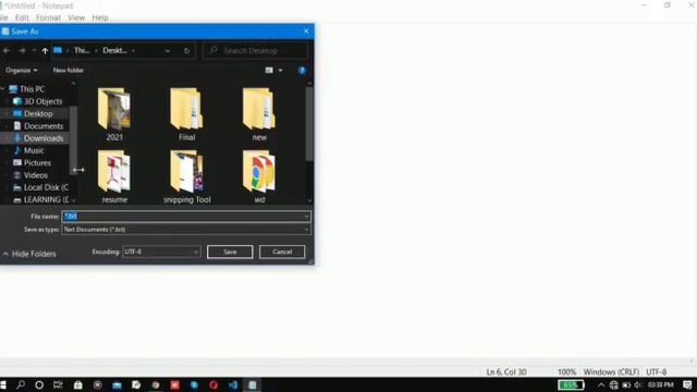 how to run HTML program using notepad and chrome | HTML | Chrome