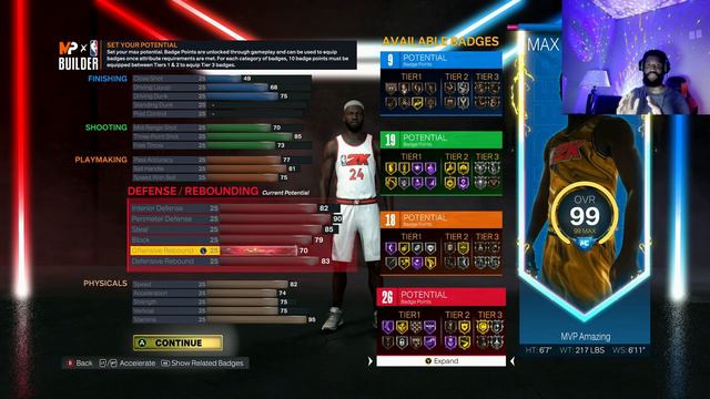 BEST CURRENT GEN BUILD IN NBA 2K24! 6'7 3 AND D THREAT смотреть онлайн