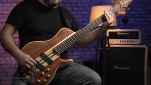 Cort A5 Beyond OPBN - пятиструнный бас с веерными ладами