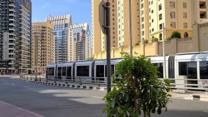 Дубай Марина трамвай