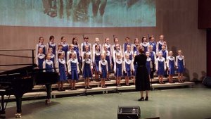 Зимняя дорога. Хор Пионер