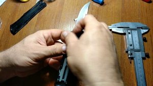 Ремонт автоматического ножа (Мастер Клинок) ремонт механизма выброса.