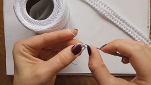 Декоративный шнур тесьма. Учимся вязать крючком с Bynchik Irish Lace. Crochet tutorial
