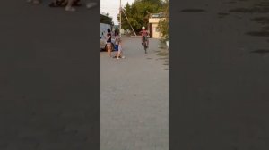 Стант на велике в Сургуте .
