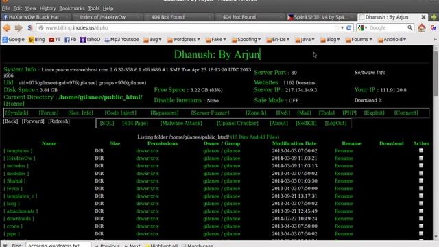 SYMLINK 404 ERROR BYPASS 2014 смотреть онлайн