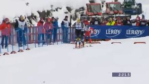 Maiken Caspersen Falla wins the Norwegian Sprint Championship (Voss, 2012)