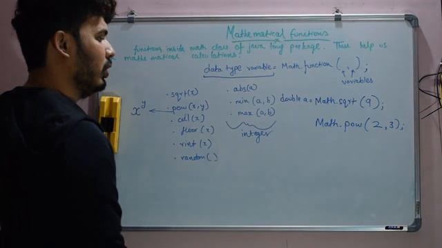 Mathematical Functions in Java | Java Math Functions in Hindi | Functions of Math Class in Java