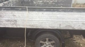 Установка кузова на ВИС 2345 после ремонта